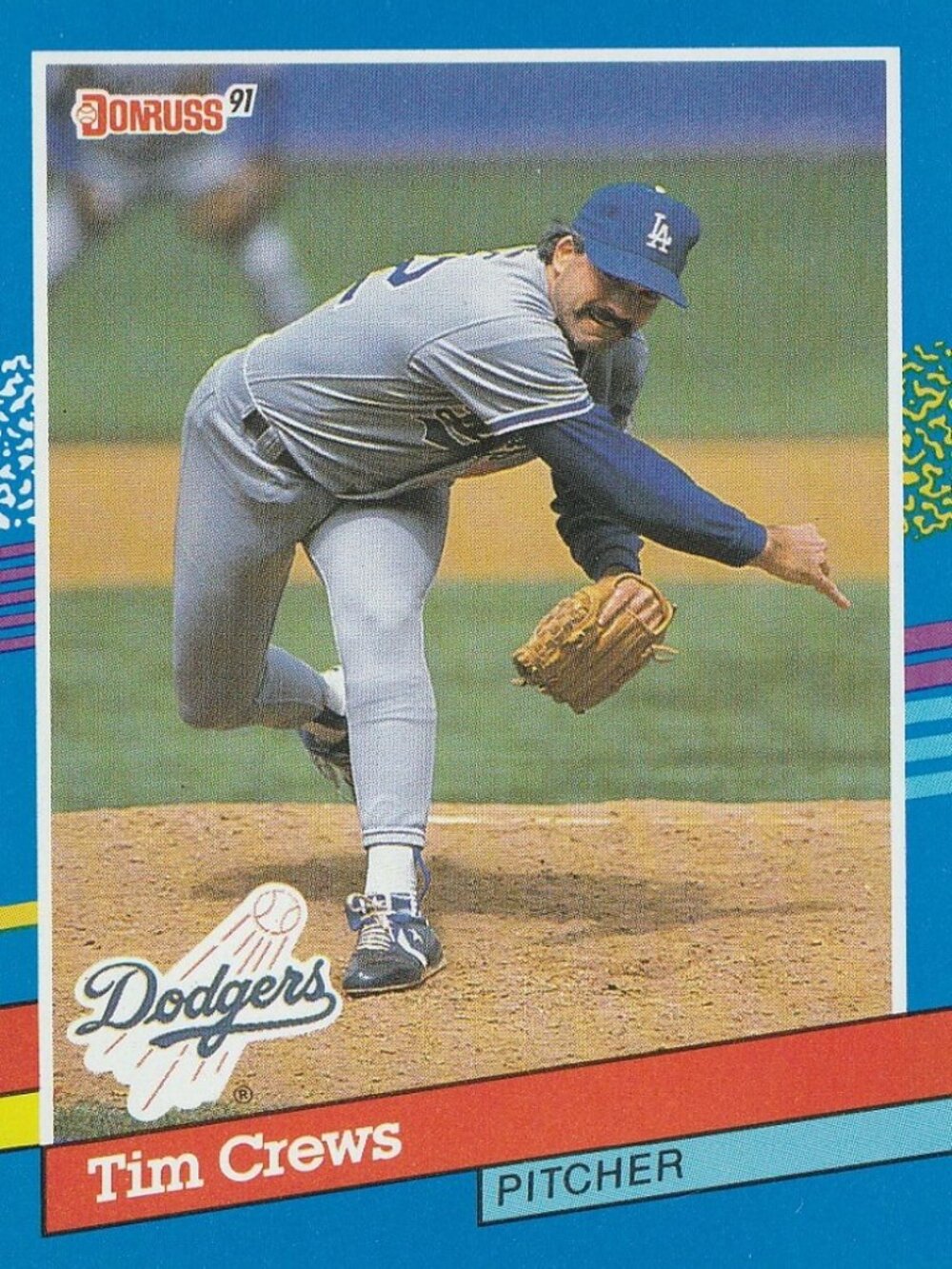 Tim Crews Baseball Card Collection - Picture 2 of 3